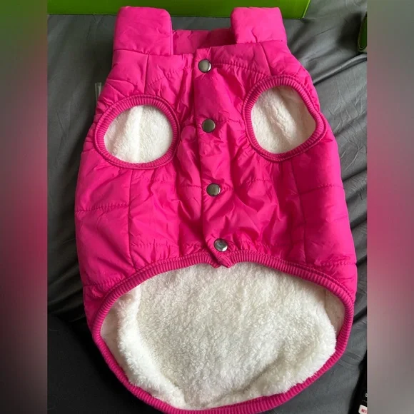 New waterproof jacket/vest for dogs. Pink size Large - Picture 7 of 9